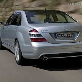 Задний бампер - Обвес AMG Дорестайлинг на Mercedes S-Class W221